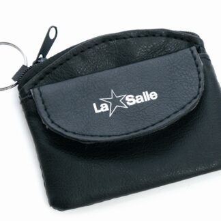 Monedero rectangular negro