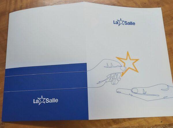 CARPETA TROQUELADA LA SALLE