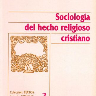 Sociología del hecho religioso Cristiano